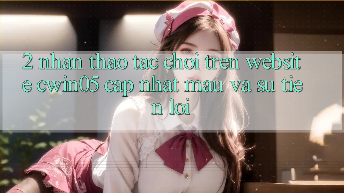 2. Nhận thao tác Chơi Trên Website cwin05 Cập Nhật: Mau Và Sự Tiện Lợi