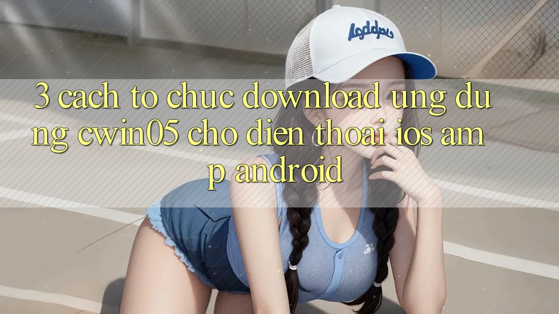 3. Cách tổ chức Download Ứng Dụng cwin05 Cho Điện Thoại (iOS &amp; Android)