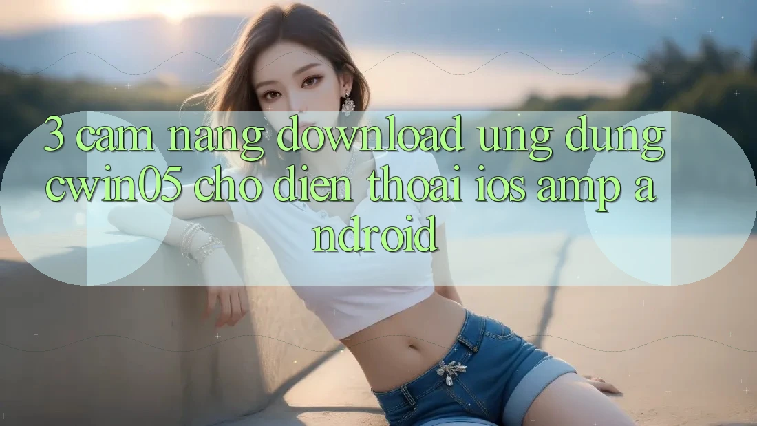 3. Cẩm nang Download Ứng Dụng cwin05 Cho Điện Thoại (iOS &amp; Android)