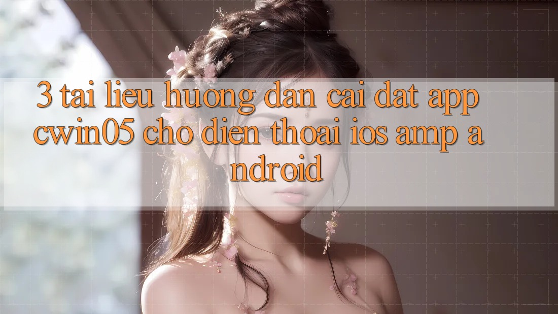 3. Tài liệu hướng dẫn Cài đặt App cwin05 Cho Điện Thoại (iOS &amp; Android)
