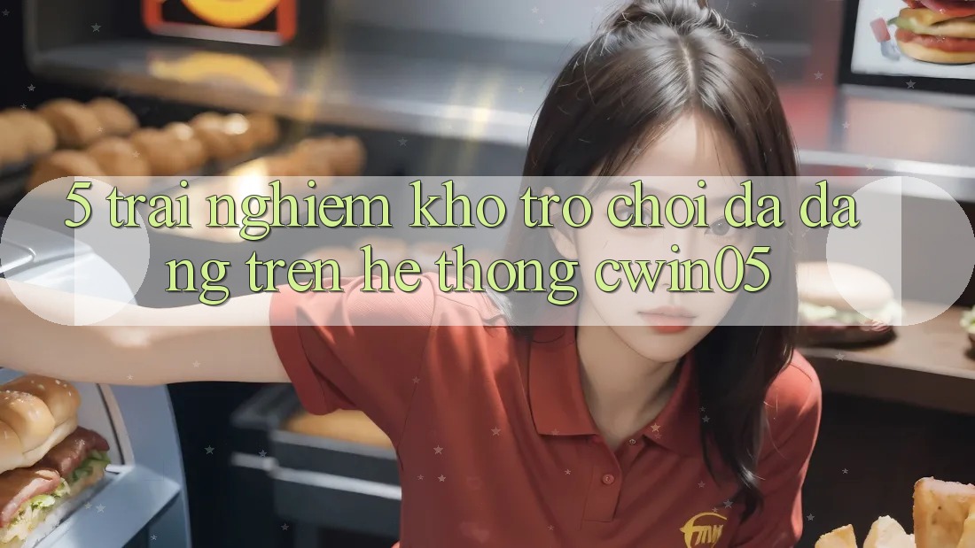 5. Trải nghiệm Kho Trò Chơi Đa Dạng Trên Hệ thống cwin05
