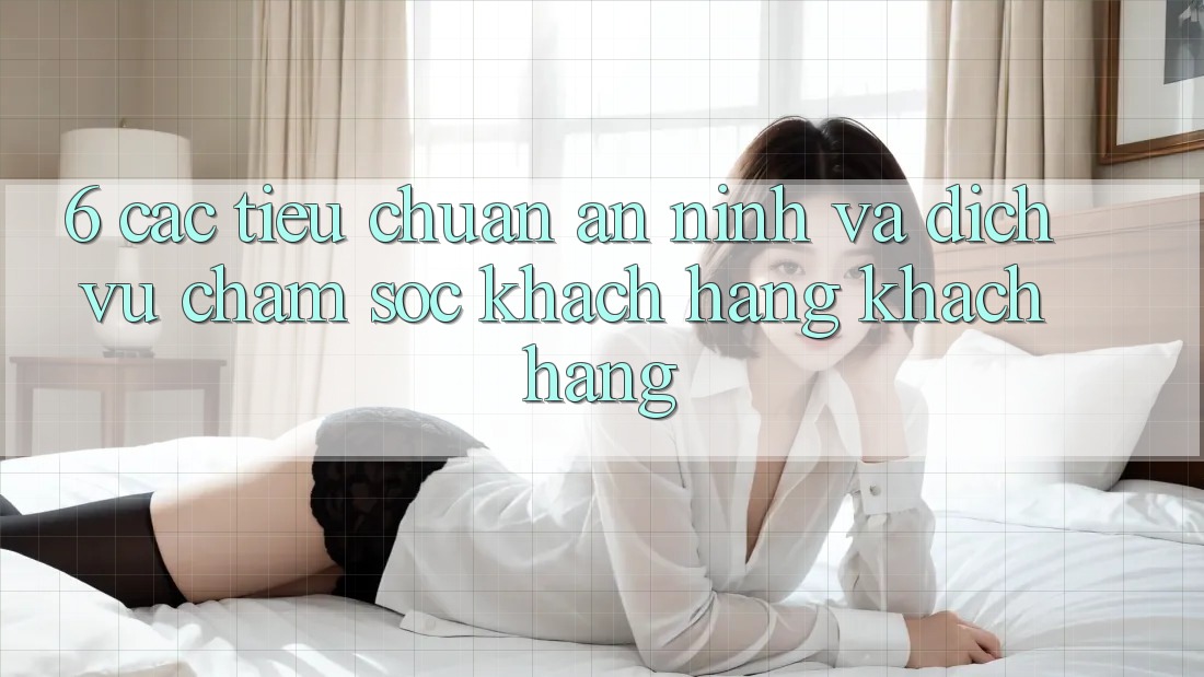 6. Các Tiêu Chuẩn An ninh Và Dịch Vụ Chăm sóc khách hàng Khách Hàng