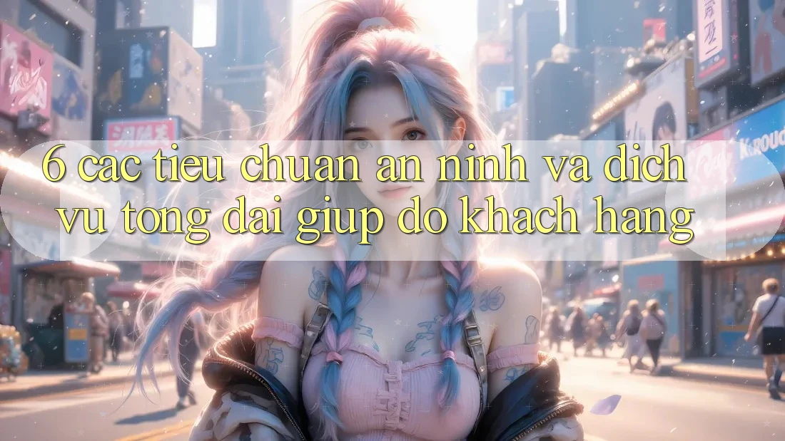 6. Các Tiêu Chuẩn An ninh Và Dịch Vụ Tổng đài giúp đỡ Khách Hàng
