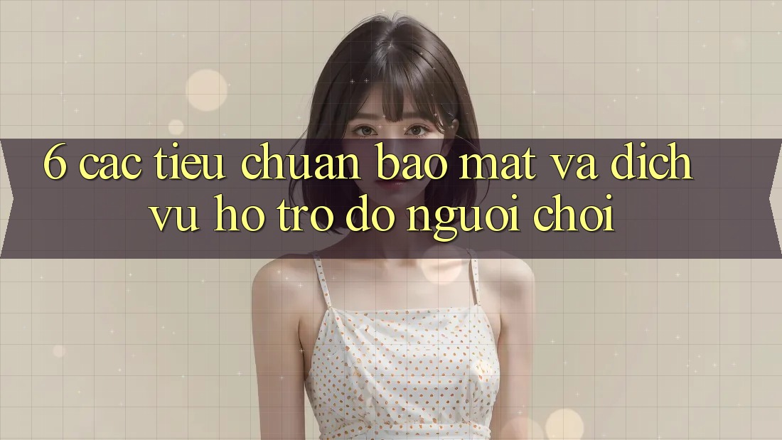 6. Các Tiêu Chuẩn Bảo Mật Và Dịch Vụ Hỗ trợ đỡ Người chơi