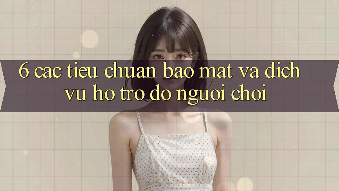 6. Các Tiêu Chuẩn Bảo Mật Và Dịch Vụ Hỗ trợ đỡ Người chơi