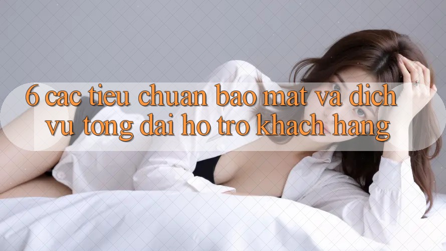6. Các Tiêu Chuẩn Bảo Mật Và Dịch Vụ Tổng đài hỗ trợ Khách Hàng