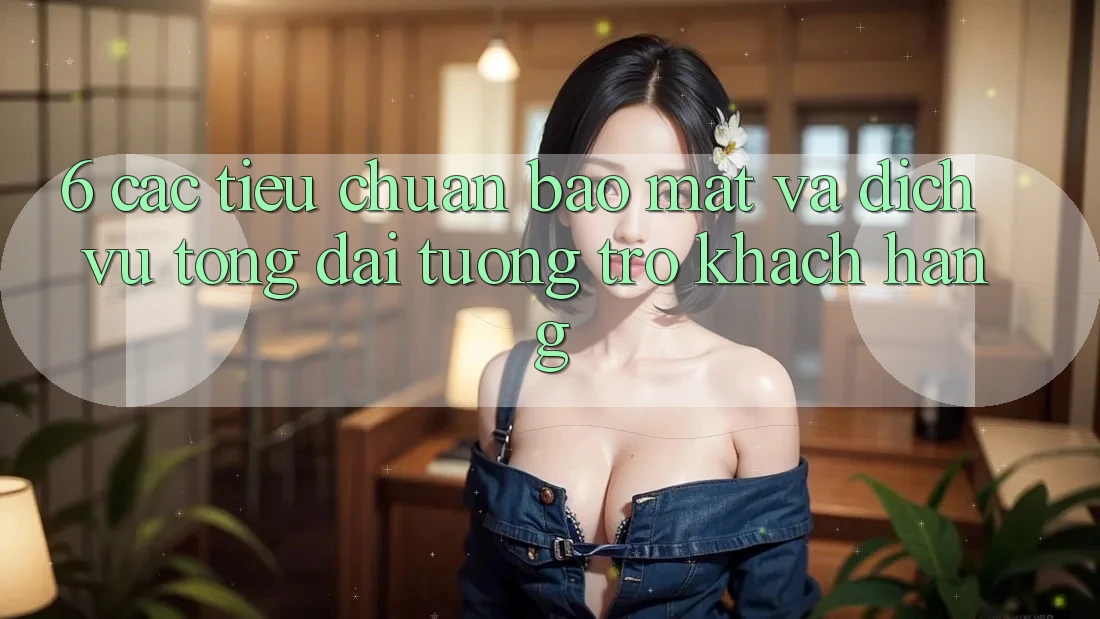 6. Các Tiêu Chuẩn Bảo Mật Và Dịch Vụ Tổng đài tương trợ Khách Hàng