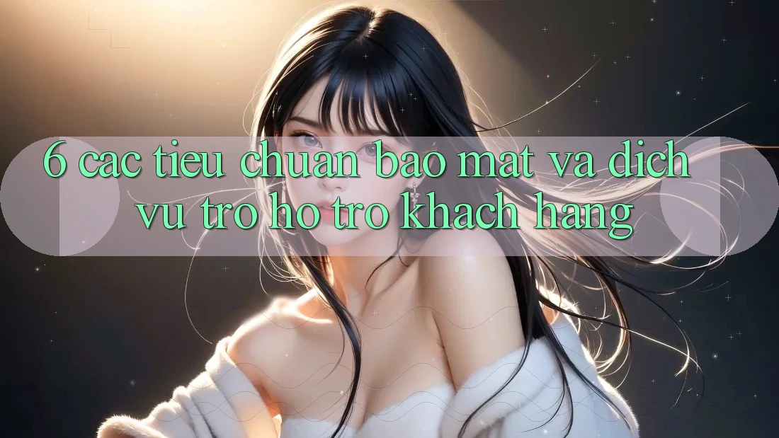 6. Các Tiêu Chuẩn Bảo Mật Và Dịch Vụ Trợ hỗ trợ Khách Hàng