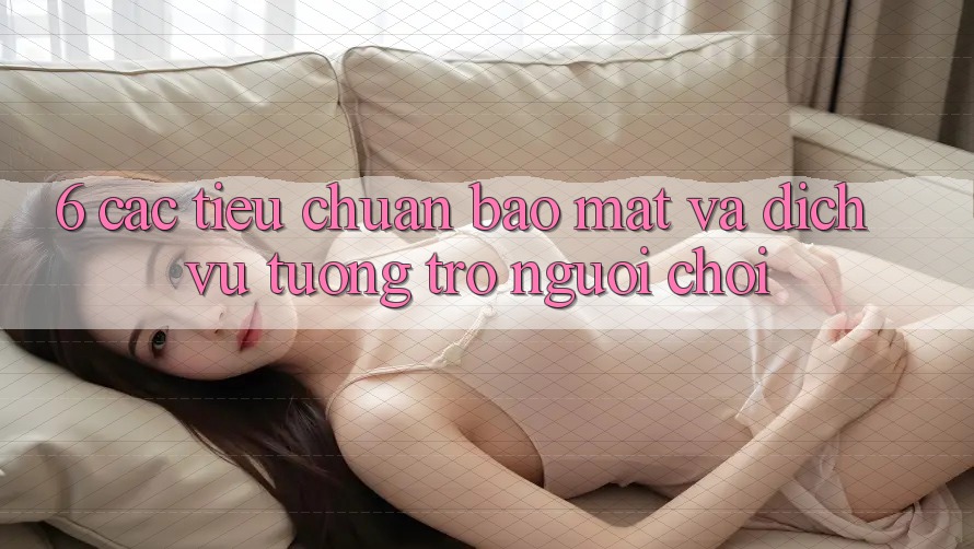 6. Các Tiêu Chuẩn Bảo Mật Và Dịch Vụ Tương trợ Người chơi