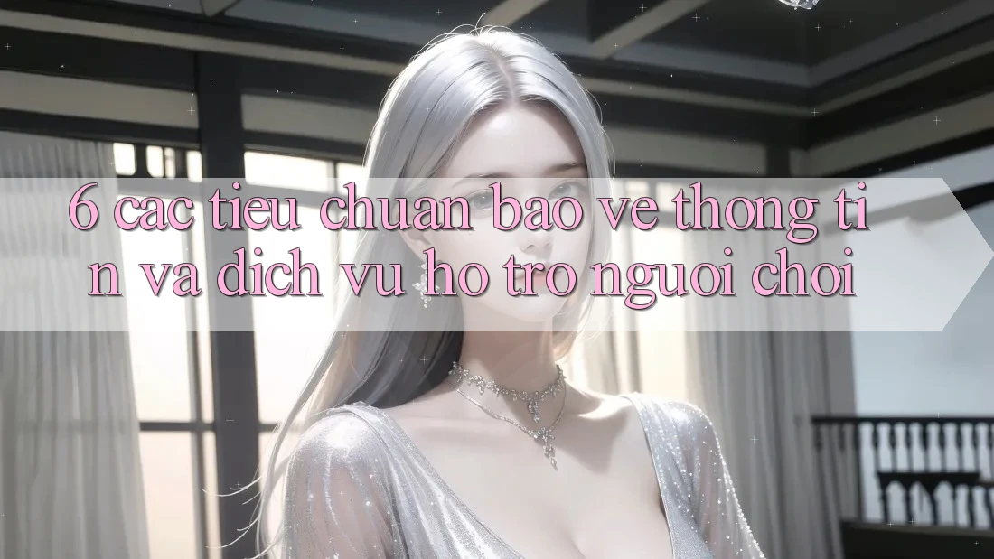 6. Các Tiêu Chuẩn Bảo vệ thông tin Và Dịch Vụ Hỗ Trợ Người chơi