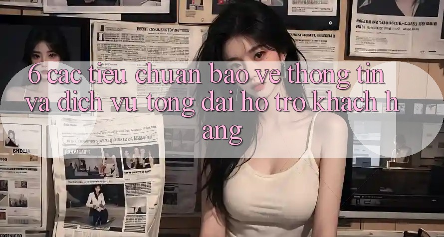 6. Các Tiêu Chuẩn Bảo vệ thông tin Và Dịch Vụ Tổng đài hỗ trợ Khách Hàng