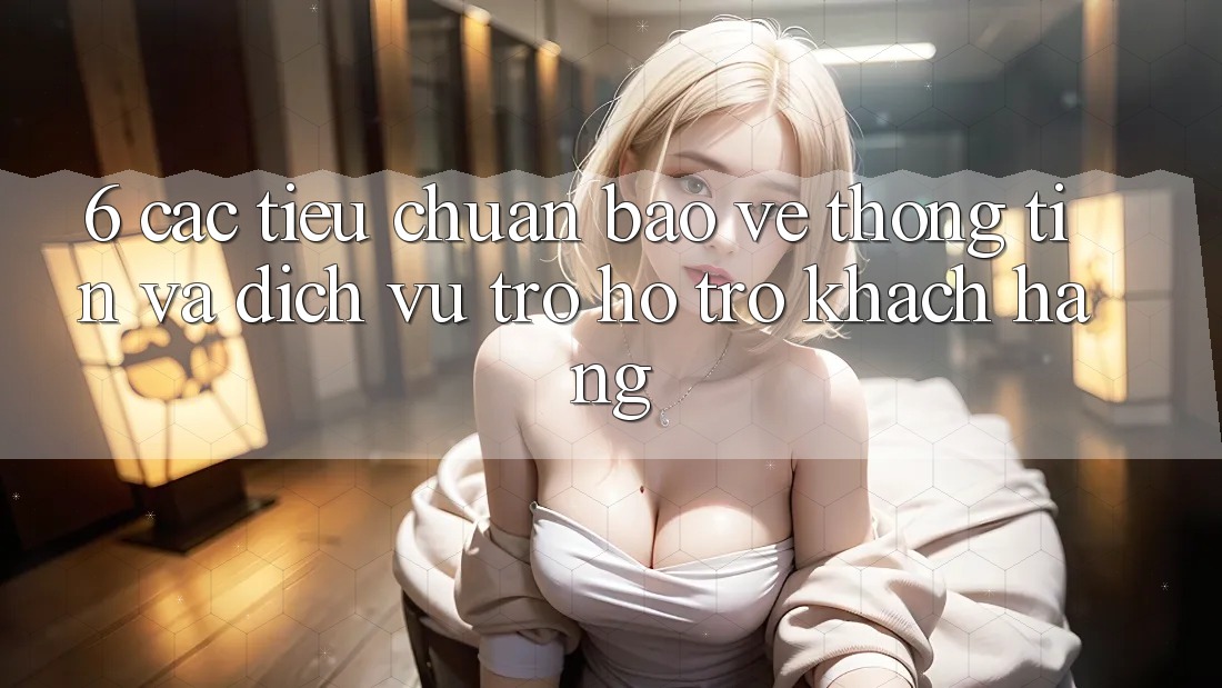6. Các Tiêu Chuẩn Bảo vệ thông tin Và Dịch Vụ Trợ hỗ trợ Khách Hàng