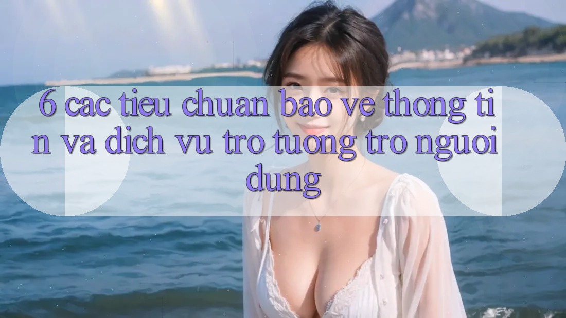 6. Các Tiêu Chuẩn Bảo vệ thông tin Và Dịch Vụ Trợ tương trợ Người dùng