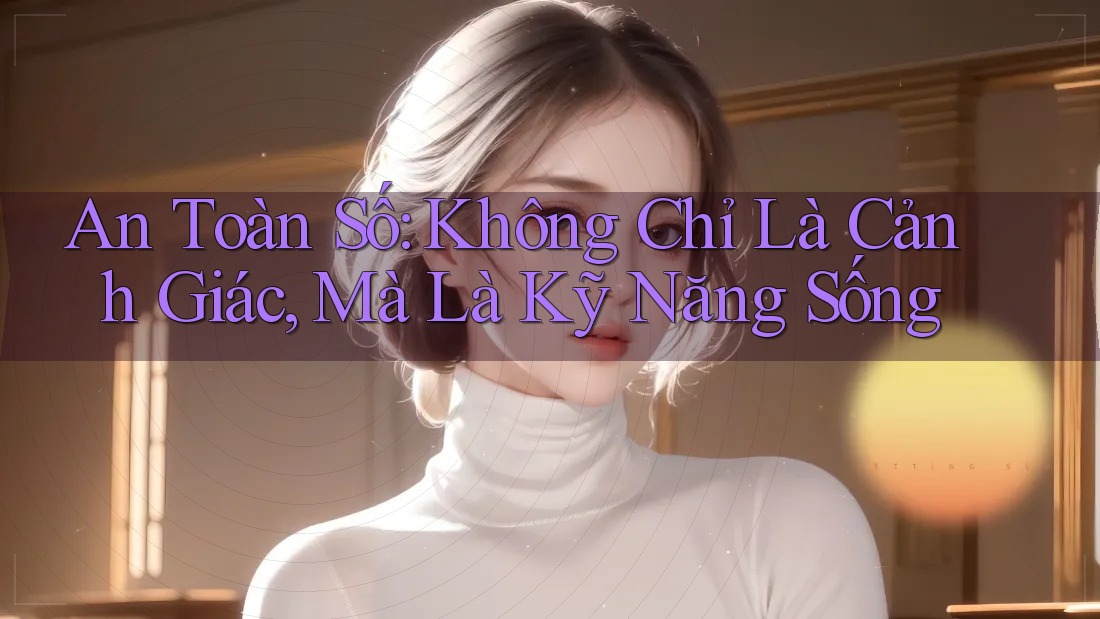 An Toàn Số: Không Chỉ Là Cảnh Giác, Mà Là Kỹ Năng Sống