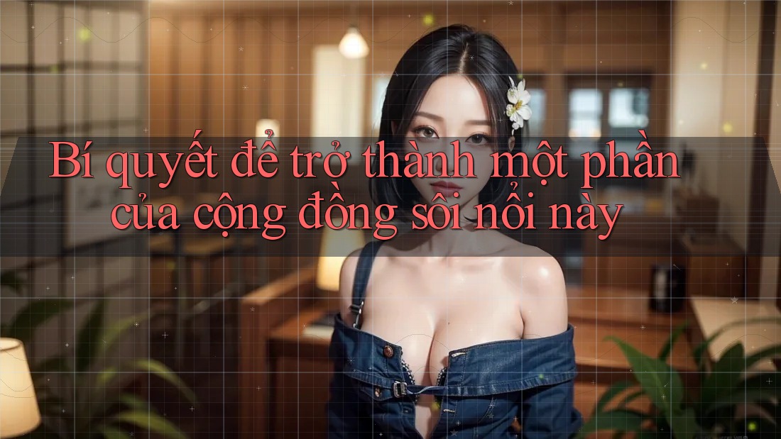 Bí quyết để trở thành một phần của cộng đồng sôi nổi này