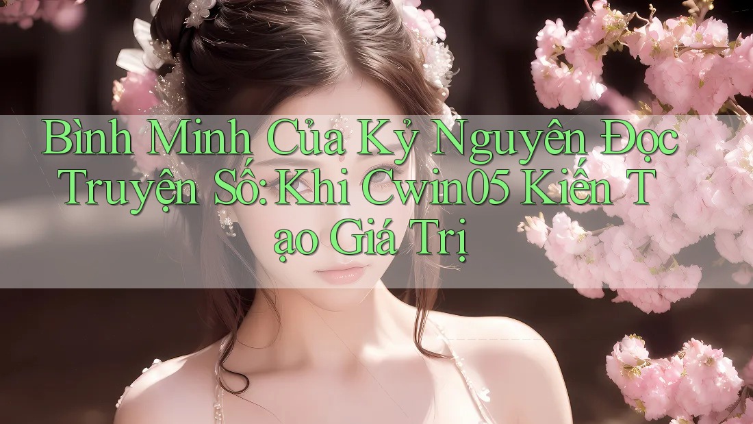 Bình Minh Của Kỷ Nguyên Đọc Truyện Số: Khi Cwin05 Kiến Tạo Giá Trị
