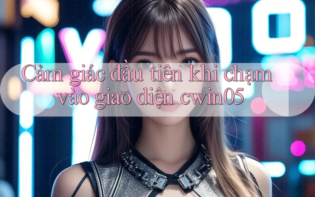 Cảm giác đầu tiên khi chạm vào giao diện cwin05