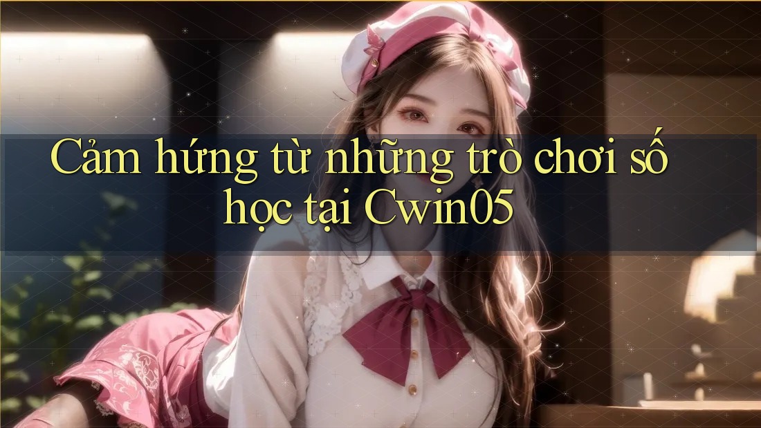 Cảm hứng từ những trò chơi số học tại Cwin05
