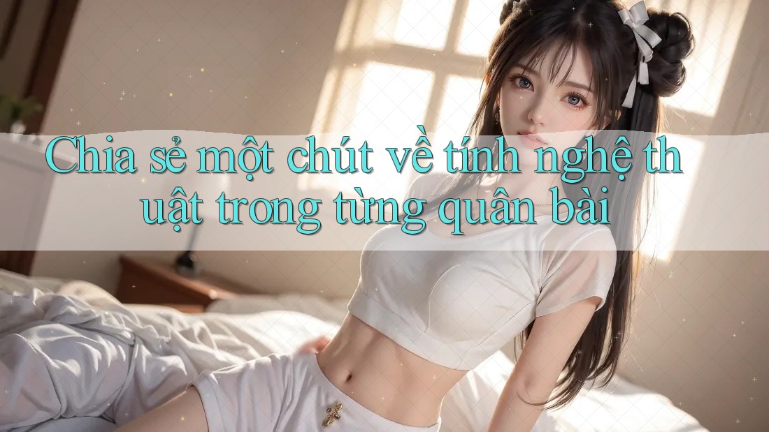 Chia sẻ một chút về tính nghệ thuật trong từng quân bài