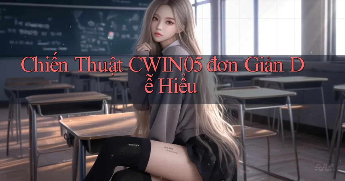 chiến thuật cwin05 đơn giản dễ hiểu