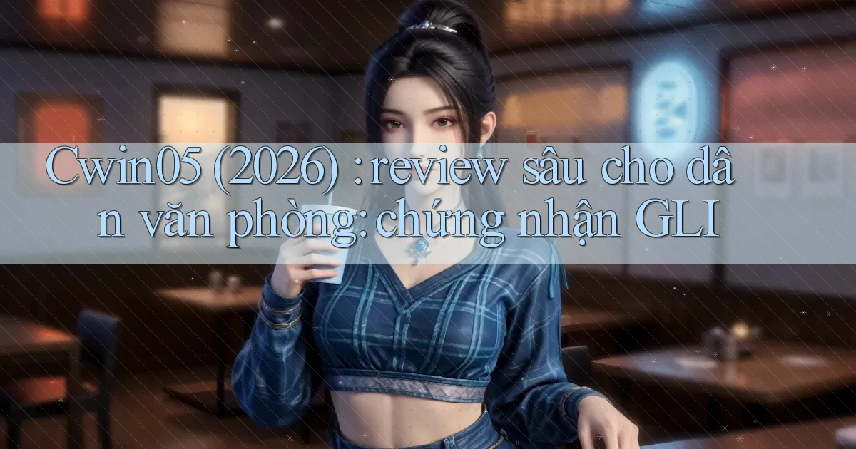 Cwin05 (2026) review sâu cho dân văn phòng chứng nhận GLI