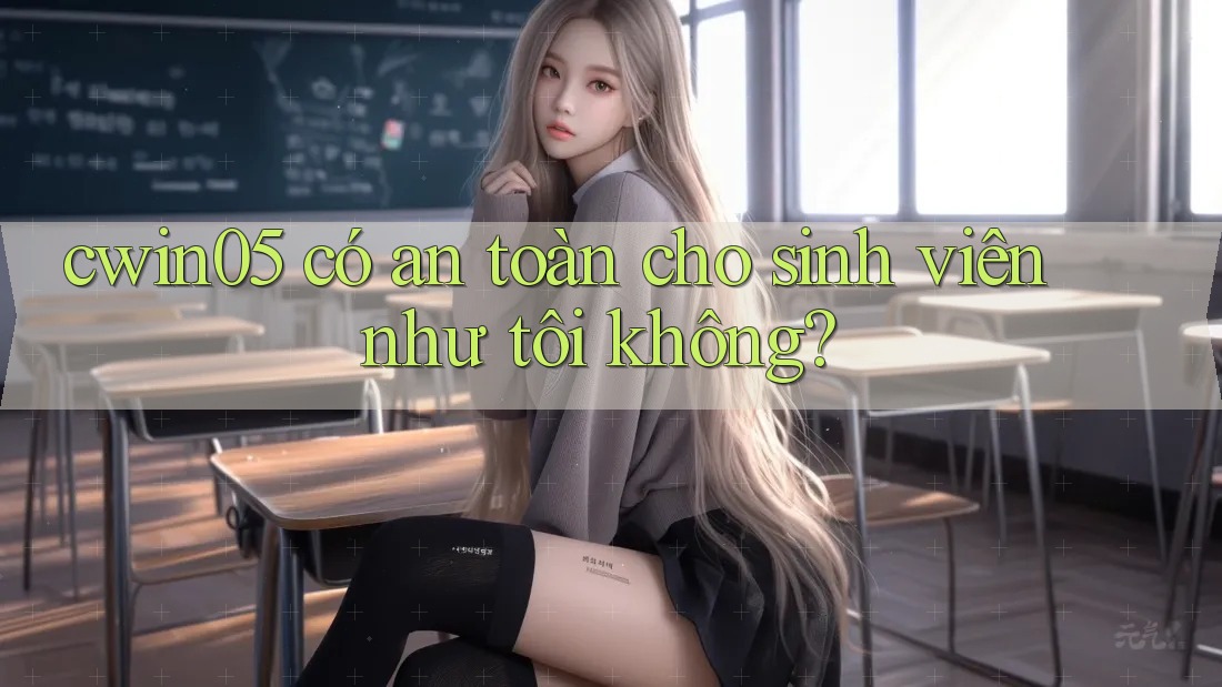 cwin05 có an toàn cho sinh viên như tôi không?