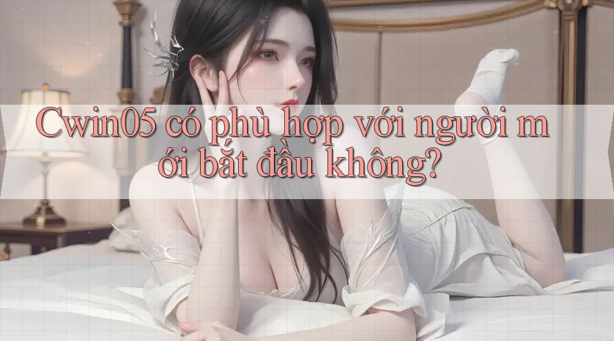 Cwin05 có phù hợp với người mới bắt đầu không?