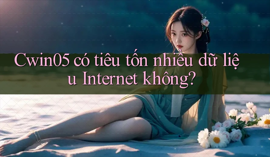 Cwin05 có tiêu tốn nhiều dữ liệu Internet không?