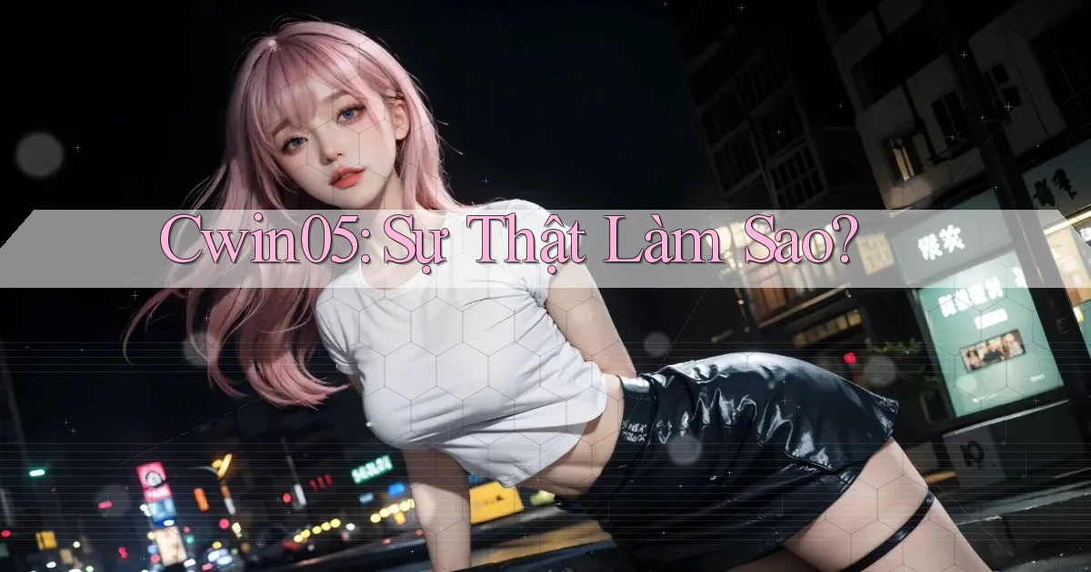 cwin05 sự thật làm sao
