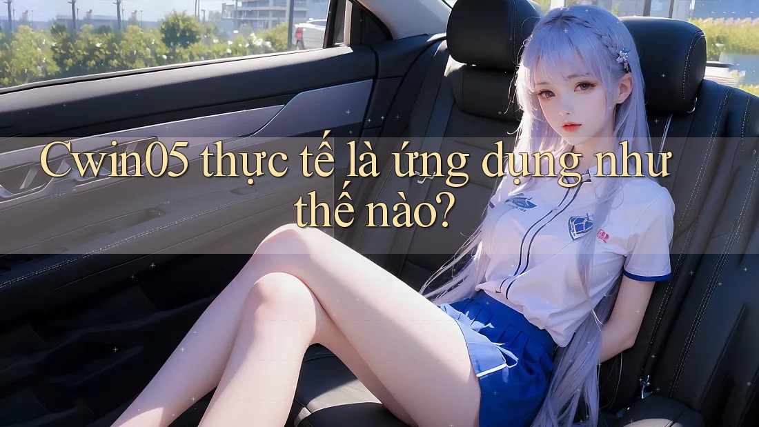 Cwin05 thực tế là ứng dụng như thế nào?
