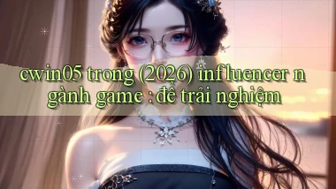 cwin05 trong (2026) influencer ngành game để trải nghiệm