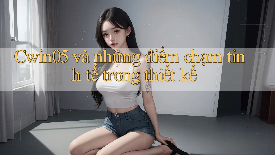 Cwin05 và những điểm chạm tinh tế trong thiết kế