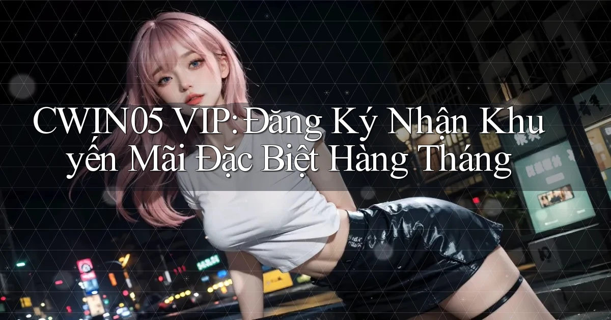 cwin05  vip đăng ký nhận khuyến mãi đặc biệt hàng tháng