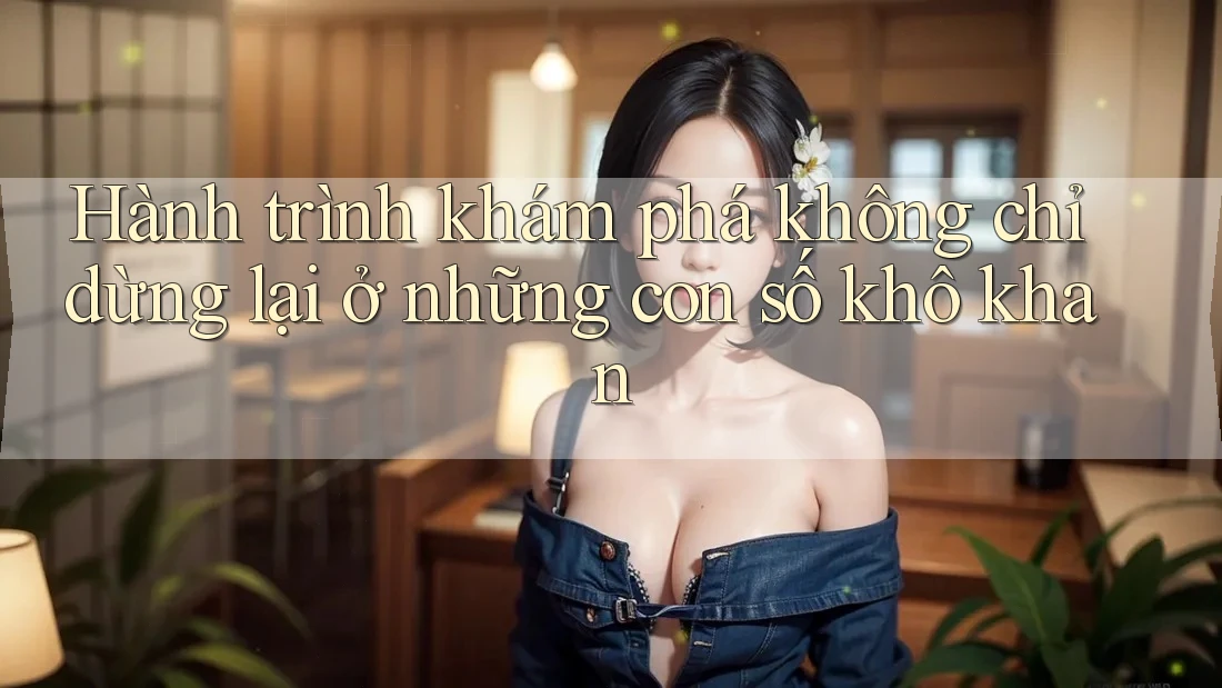 Hành trình khám phá không chỉ dừng lại ở những con số khô khan