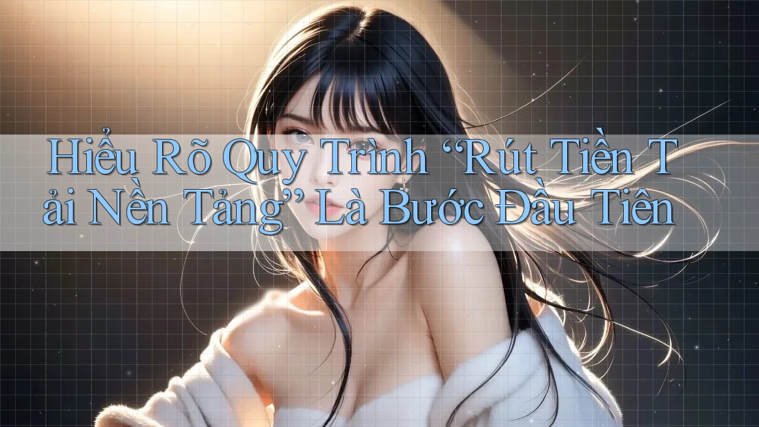 Hiểu Rõ Quy Trình “Rút Tiền Tải Nền Tảng” Là Bước Đầu Tiên