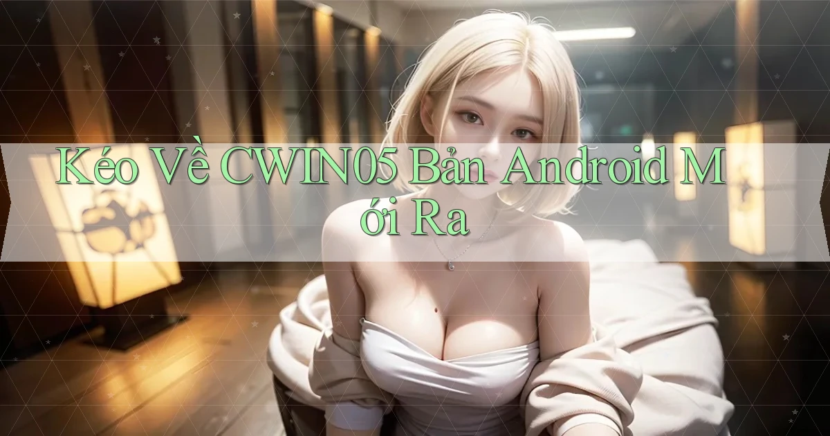 kéo về cwin05 bản android mới ra