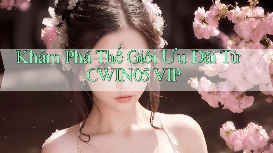 Khám Phá Thế Giới Ưu Đãi Từ CWIN05 VIP