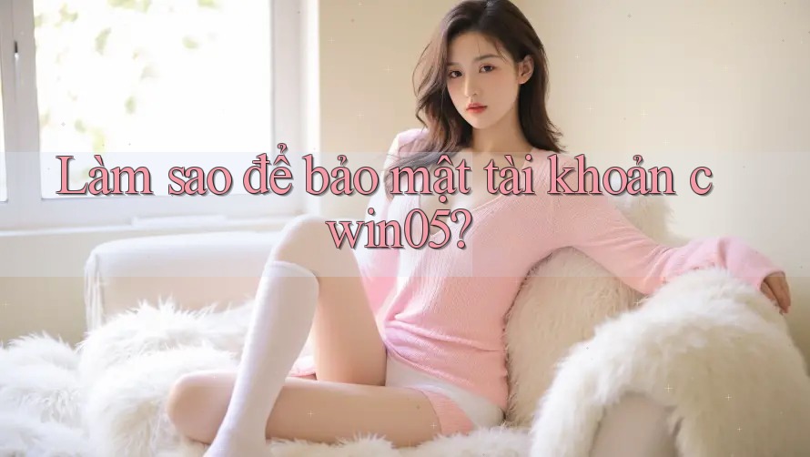Làm sao để bảo mật tài khoản cwin05?