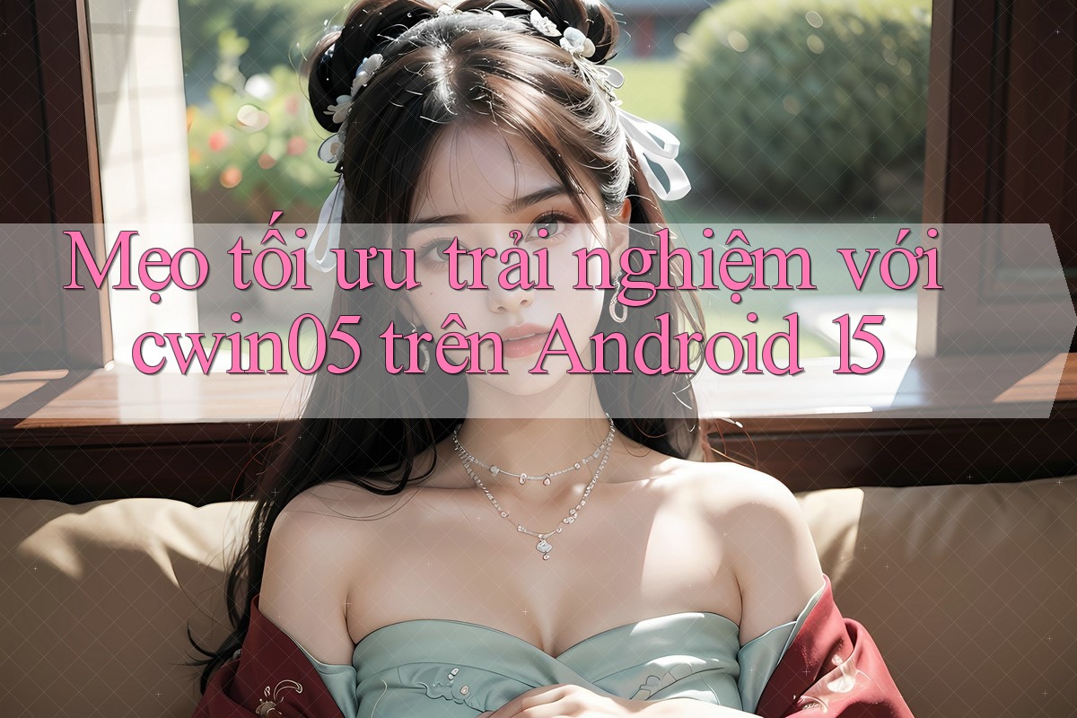 Mẹo tối ưu trải nghiệm với cwin05 trên Android 15
