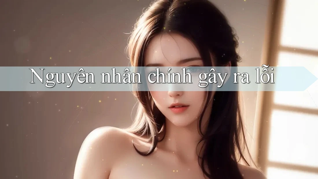 Nguyên nhân chính gây ra lỗi