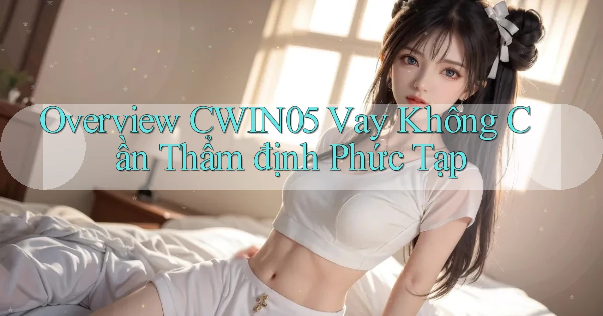 overview cwin05 vay không cần thẩm định phức tạp