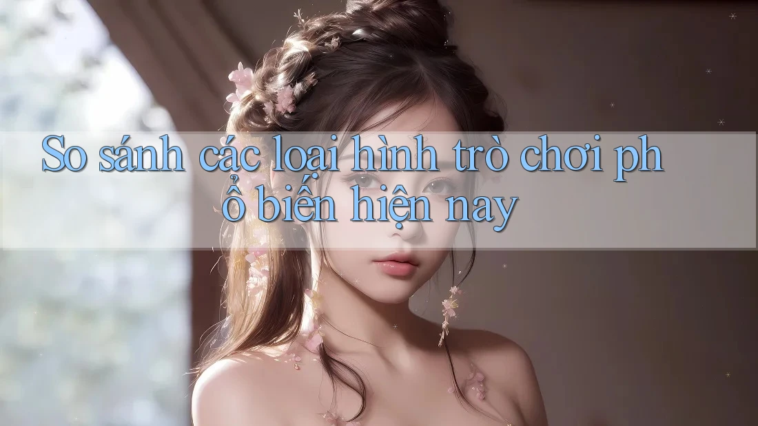 So sánh các loại hình trò chơi phổ biến hiện nay