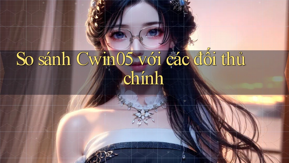 So sánh Cwin05 với các đối thủ chính