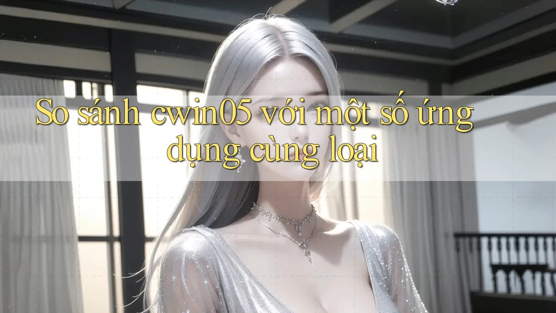 So sánh cwin05 với một số ứng dụng cùng loại