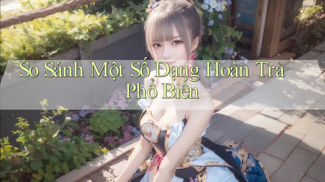 So Sánh Một Số Dạng Hoàn Trả Phổ Biến