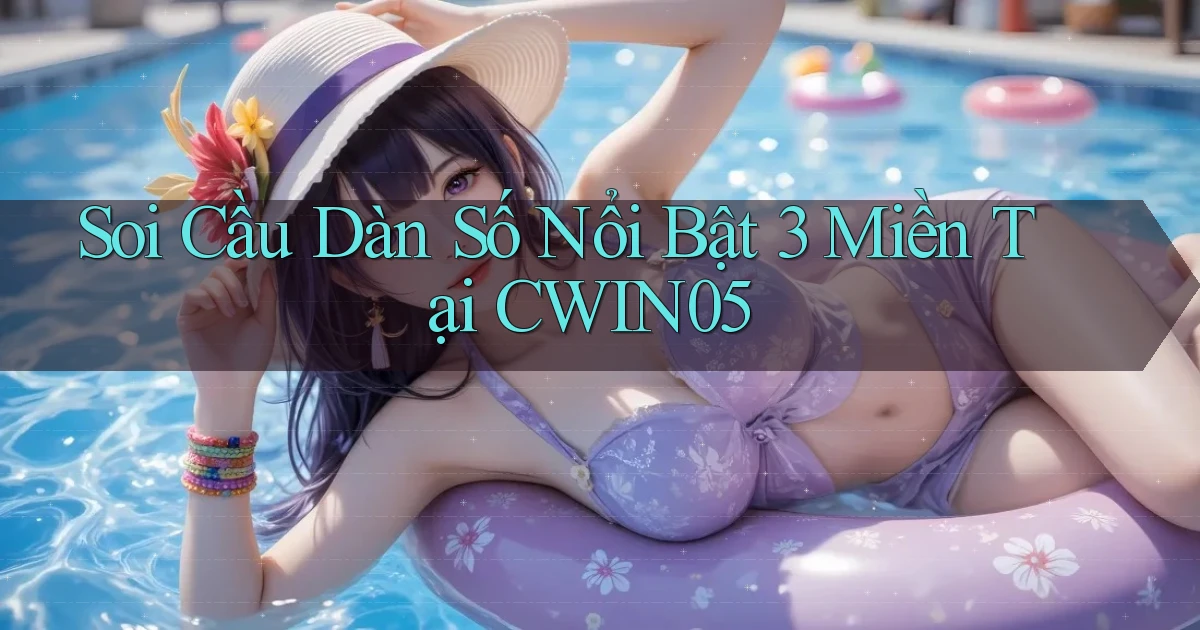 soi cầu dàn số nổi bật 3 miền tại cwin05
