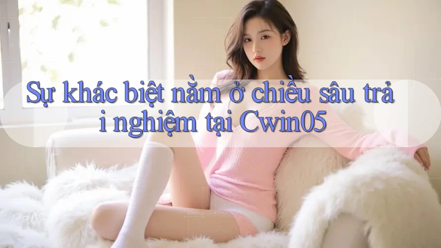 Sự khác biệt nằm ở chiều sâu trải nghiệm tại Cwin05