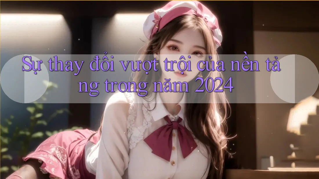 Sự thay đổi vượt trội của nền tảng trong năm 2024