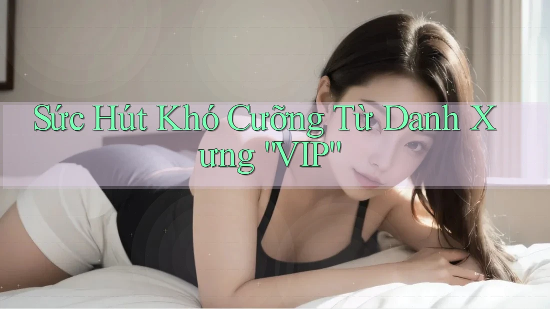 Sức Hút Khó Cưỡng Từ Danh Xưng “VIP”