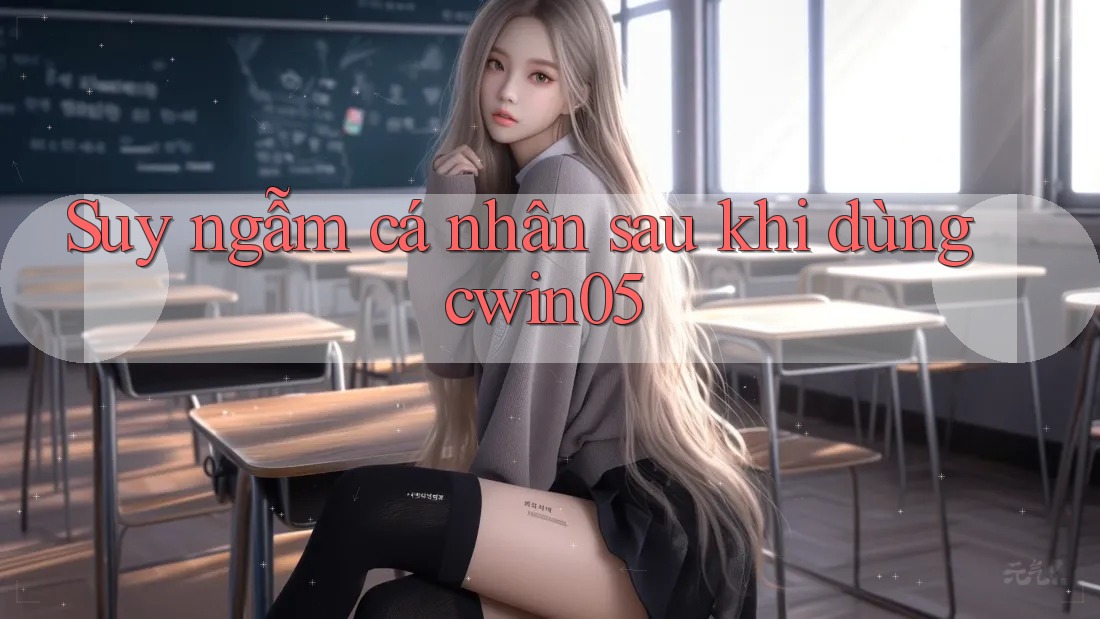 Suy ngẫm cá nhân sau khi dùng cwin05